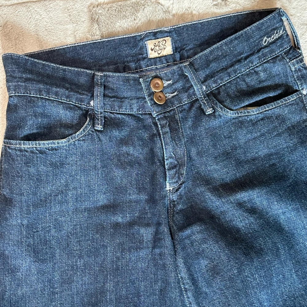 Gold Sign Women’s  Wide-Leg Jeans size 26 - Picture 6 of 6